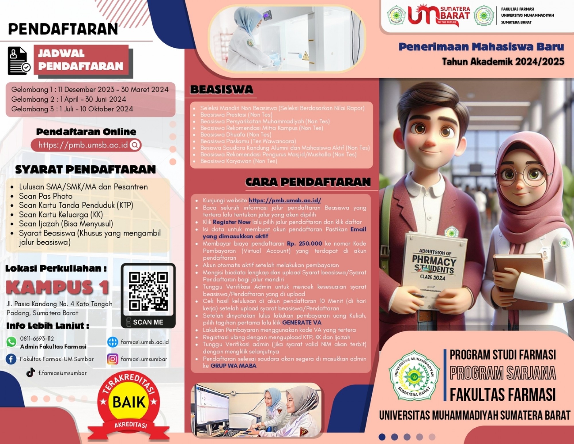 Penerimaan Mahasiswa Baru Tahun Akademik 2024/2025