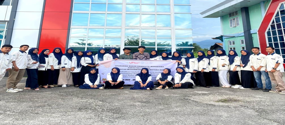 Upgrading Badan Eksekutif Mahasiswa (BEM) Fakultas Farmasi : “Menumbuhkan Rasa Kebersamaan Serta Memupuk Skill Kepemimpinan dan Team Work, Demi Mencapai Visi dan Misi Badan Ekasekutif Mahasiswa (BEM