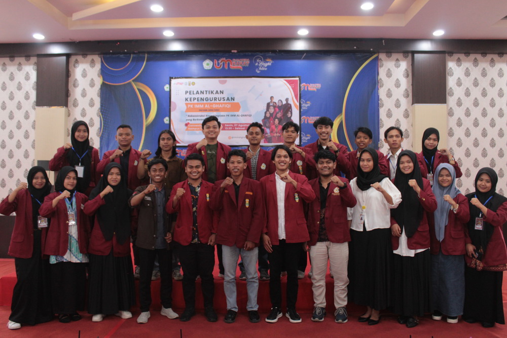 Pelantikan Kepengurusan Pimpinan Komisariat Ikatan Mahasiswa Muhammadiyah Al-Ghafiqi Periode 2022-2023